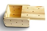 NEWSTONE 温浴用木箱（天然杉製）【NATH-BATHBOX-500】の画像