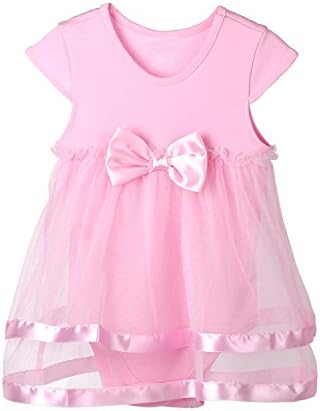 Careesoffe Infant Baby Girl Newborn Princess Tutu Bodysuit Romper Dress 80cm(12-18M)