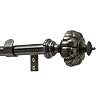 Levolor Rodeo Rod Set, Antique Pewter, 1-Inch Diameter, 66 to 120-Inch Width
