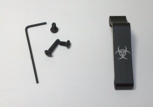 TSD Trigger Guard Laser engraved with Bio Hazard Logo for 223 5.56 NEW Design!