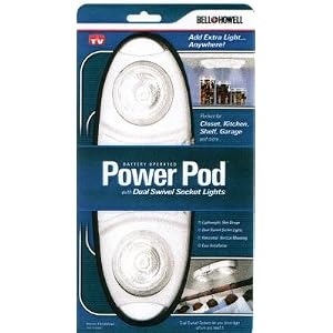 Bell and Howell Power Pod w Dual Swivel Socket Lights