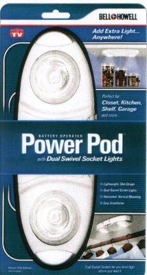 HealthPersonalCare: Bell and Howell Battery Operated Power Pod Socket Lights As Seen on Tv