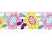 Butterfly Garden 5" Self-Adhesive Wall Border