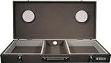 Odyssey CBM10 Carpeted Dj Coffin For A 10 Mixer And 2 Turntables In Battle Position With Recessed Hardware