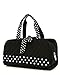 Belvah Quilted Solid 3pc Cosmetic Bag