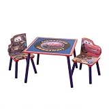 Disney Pixar Cars Storage Table and Chair Set with Restickables