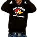 Eddies Auto parts JACK ASS - Sweatshirt mit Kapuze - Hoodie black/white sz.M