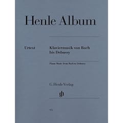 Henle Album f�r Klavier mit Bleistift - 39 Klavierst�cke von Bach bis Debussy in Urtextausgabe mit Texteinf�hrung zu Komponist und Werk (dt./eng./frz./jap.) (Noten/sheet music)