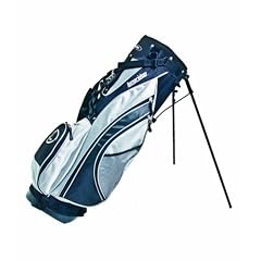 LONGRIDGE GOLF BAG 8.5'' LIGHT STAND BAG - BLACK/SILVER