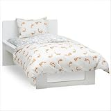 Bundle-27 Fish and Pebbles Print Organic Bedding Collection (8 Pieces)