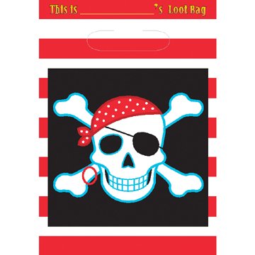Childrens Toyshop  Third Party New : Geschenktüte 'Piraten Schätze', 8 Stk.