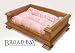 Cherry Dog Bed Pet Bed Crafted from Solid Cherry Wood - Dog Bed for Small Dogs - Top Rated - Best Quality Available - For Dog or cats!