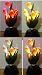 Fiber Optic Flower Color Changing Light - Bouquet of Roses - 15.5