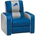 DreamSeat Detroit Lions NFL Leather Recliner