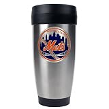 New York Mets Primary Logo Stainless Steel Travel Tumbler