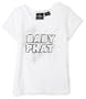 Baby phat Girls 2-6x Top With Foil Design,White,3T