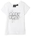 Baby phat Girls 2-6x Top With Foil Design,White,2T