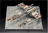 X-Wing Fighter Cross Section 3-D Vehicle Model Kit Set