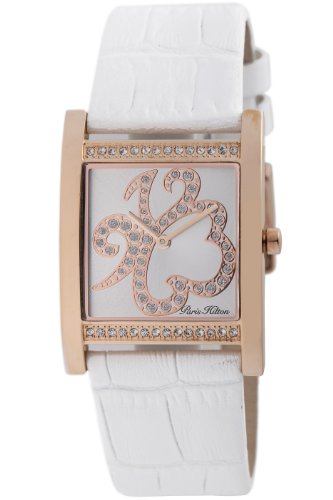 Paris Hilton Women's 138.5329.60 Coussin Crystal Bezel and Dial Watch