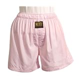PINK RIBBON Breast Cancer Awareness Boxer Shorts by Lipo in a Box - PINK - S-M-L