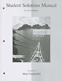 Student Solutions Manual to Accompany Algebra for College Students
