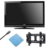 Vizio 37 Inch 1080P Full HD 60HZ LCD HDTV Model E370VA Plus Wall Mount and Accessory Bundle