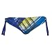Hurley Junior's Painterly Plaid Hipster Bottom