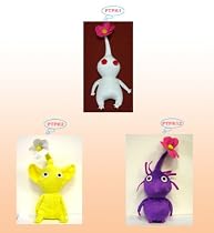 12" PIKMIN 2 Plush Doll beanie Flower Collection