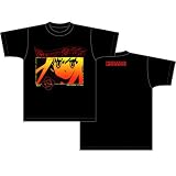 ドラゴンクライシス! ローズ柄 Tシャツ ブラック サイズ：L