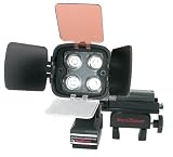 Varizoom On Camera Led Light with Clamp for Panasonic Mini-DV Battery