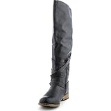 Bamboo Womens Parksville-10 Boot - Black Size 6