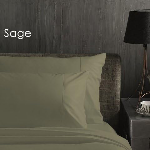 iEnjoy Bedding Queen-Sage Ultra-Fine Weave Combed Easy Care Sheet Set