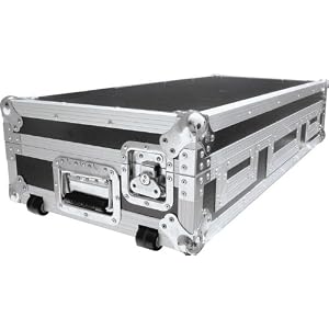 Road Ready 10in Mixer DJ Coffin w Cast, Black by 