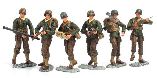 1:18th Scale Bravo Team U.S. WWII Soldiers images