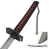 Ninja Warrior Carbon Steel Black Blade Katana Swor