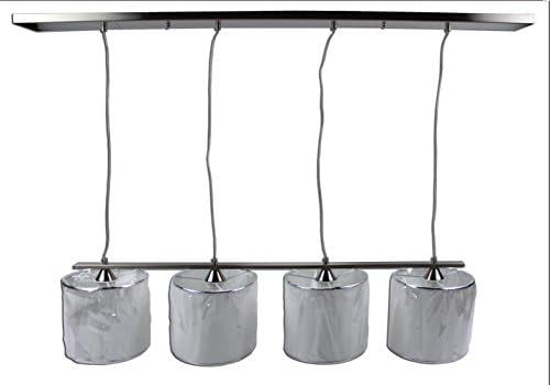 Project Light LL-02-02 4 Lamp Modern Pendant Chandlier Lighting Fixture Ceiling Mount