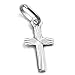 Jewellery Pendant Cross, Diamond Cut, Silver 925 G92396