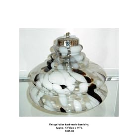 1950's Murano Glass Chandelier