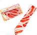 Men's Bacon Meat Tie / Necktie, Novelty Gag Gift, 54 Inches