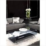 Lujuria Entertainment Stand (Black) (17H x 51W x 28D)