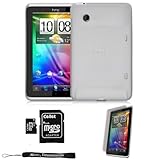 White Cover Protective Slim Durable Silicon Skin Case for HTC Flyer 3G WiFi ....