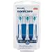 Philips Sonicare HX6023 ProResults Mini Toothbrush Heads--Triple Pack
