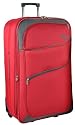 5 Cities® Red Extra Large 32" Lightweight Expandable Trolley Luggage Suitcase (weight 4.23Kg , capacity 113 litre, Dimensions 81cm x 49cm x 28.5cm)