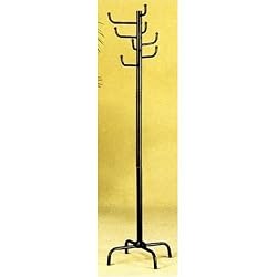 Modern Black Coat Rack