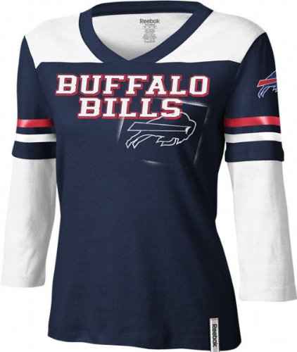 Buffalo Bills Youth Girls Long Sleeve Statement T-Shirt