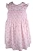 Laura Ashley Baby Girls Pink Floral Print Smocked Sundress-24 Months