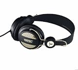 WeSC Oboe Golden Headphone (Black)