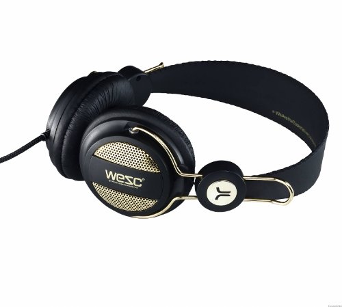 WeSC Oboe Golden Headphone (Black)