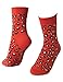 OSABASA Womens Fashion Cotton Crew Socks With Various Printing- 3 to 6 Pairs