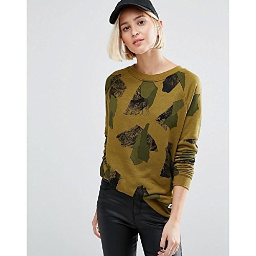 ナイキ アウター パーカ＆スウェット Nike Camo Print Crew Neck Sweatshirt Liveflakol [並行輸入品]